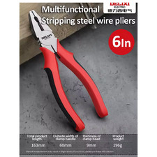 200mm Soft Grip Side Cutter Pliers Wire Cutters Diagonal Plier Tool 8" UK121126