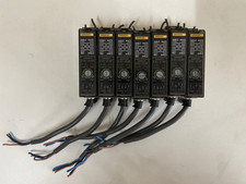 Lot of 7 OMRON E3C-JC4P PhotoElectricc Amplifier Sensor Switch