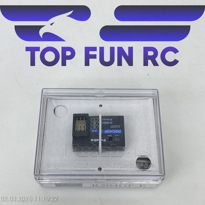 FUTABA R204GF-E 4-CHANNEL RECEIVER 2.4GHZ S-FHSS MICRO 2PL 