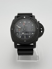 Panerai Pam01039 Luna Rossa Carbotech Gmt 47mm Limited Edition Full Set Panerai Pam01039 Luna Rossa Carbotech Gmt 47mm Limited Edition Full Set