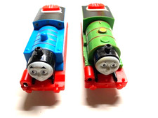 Thomas Trackmaster MOTORIZED INTERACTIVE TALKING Percy  Thomas Trains - TESTED