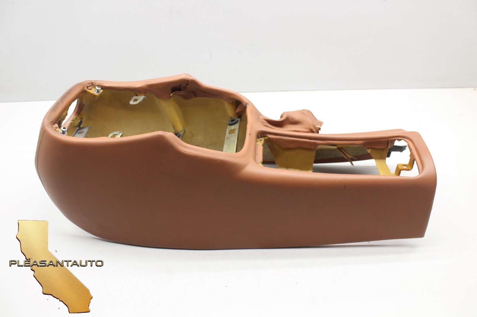 02-07 Maserati Coupe 4200 M138 Center Console Panel Arm Rest Trim Brown OEM