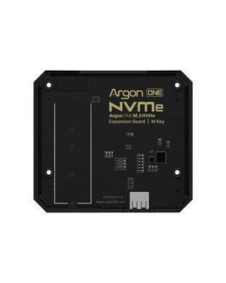 Argon ONE M.2 NVMe Expansion Board for Raspberry Pi 4 | SSD Support | V2 Case...