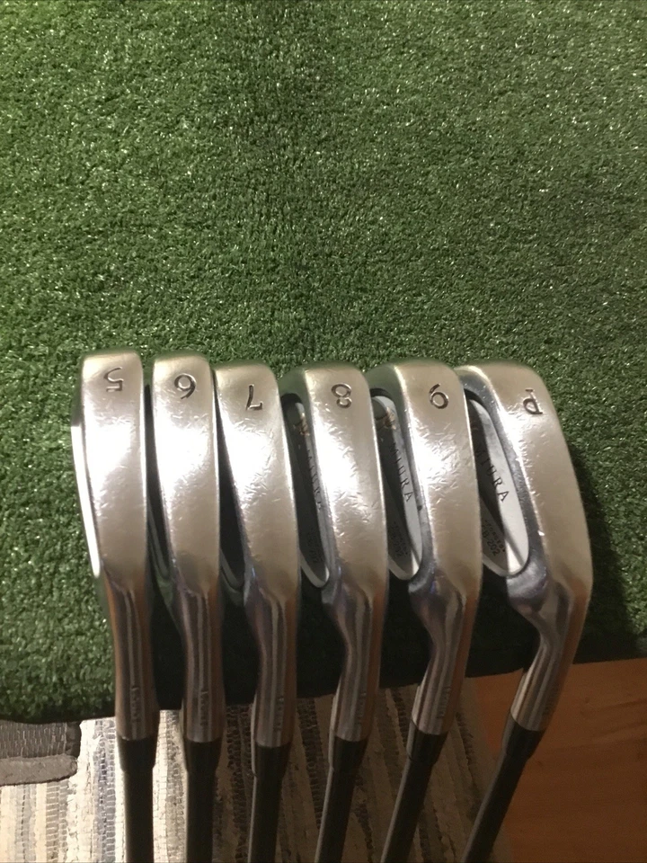 Miura CB 202 Forged Straight Neck Irons Set (5-PW)Stiff KBS TGI 80 Pure Graphite - Image 2 of 4