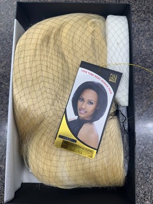 Janet Collection Human Hair Full Lace Wig First Lady Wig (REMY)