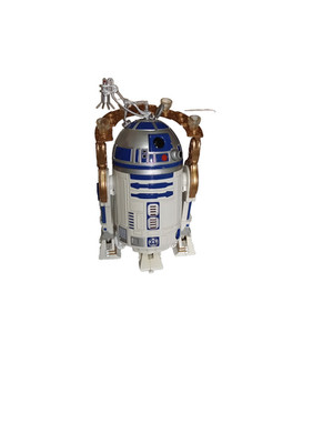 1998 Star Wars Sail Barge Drink Serving Droid Prisoner R2-D2 1/6 12'' Scale R2d2