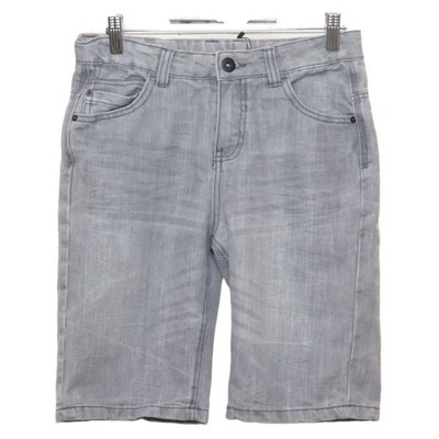 Zeeman, Jeans Shorts, Größe: 164, Grau, Baumwolle/Polyester, Einfarbig #SLw