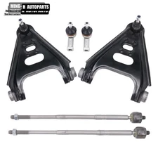 Pack of 6 Control Arms Tie Rods Ball Joints New Fits 2008-2013 Smart ForTwo US