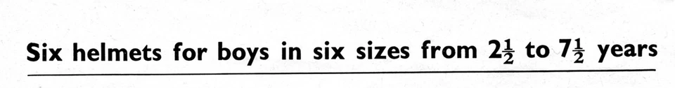 Child Helmet Hat Bonnet Balaclava 2.5 to 7.5 years Patons 1040 Pattern PRINT - Image 2 of 4