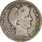 1906-O Barber Quarter