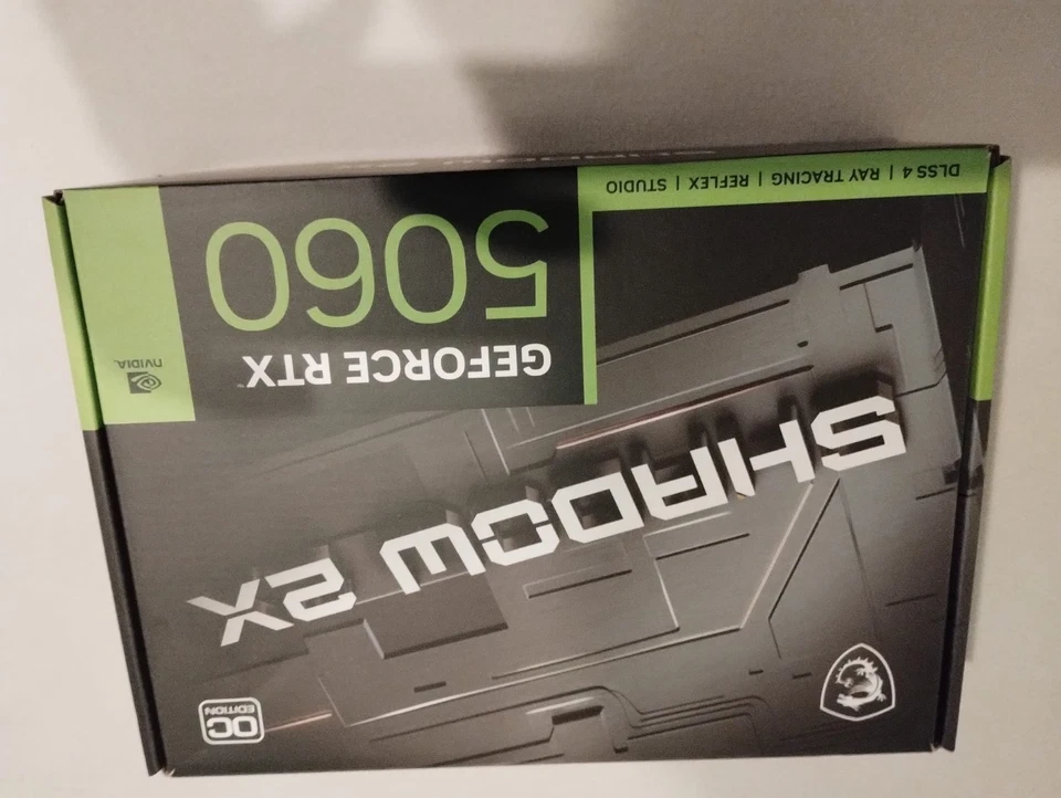 MSI NVIDIA GeForce RTX 5060 8G Shadow 2X OC - Immagine 3 di 3