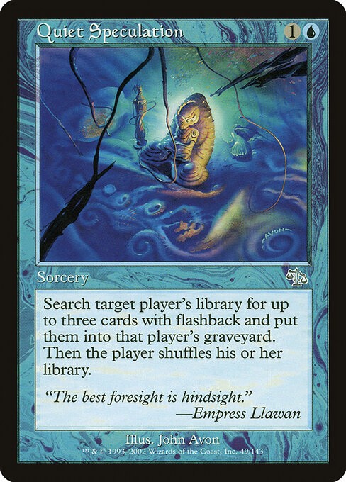Quiet Speculation NonFoil Judgment 49 NM MTG