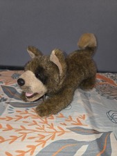 Demdaco Wolf Plush Woodland Realistic Stuffed Animal Toy