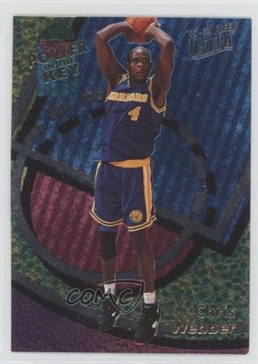 1993-94 Fleer Ultra Power in the Key Chris Webber #9 HOF 0k0