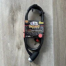 Onguard Bicycle Bike Lock Level 3 Security Cable 12mm with Keys 5530 NEW