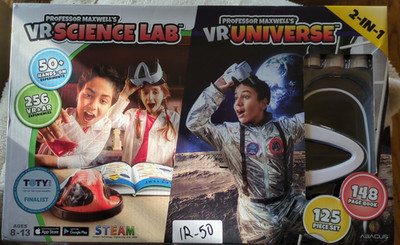 Abacus Professor Maxwell's VR Universe& Science Lab Virtual Reality Learning 