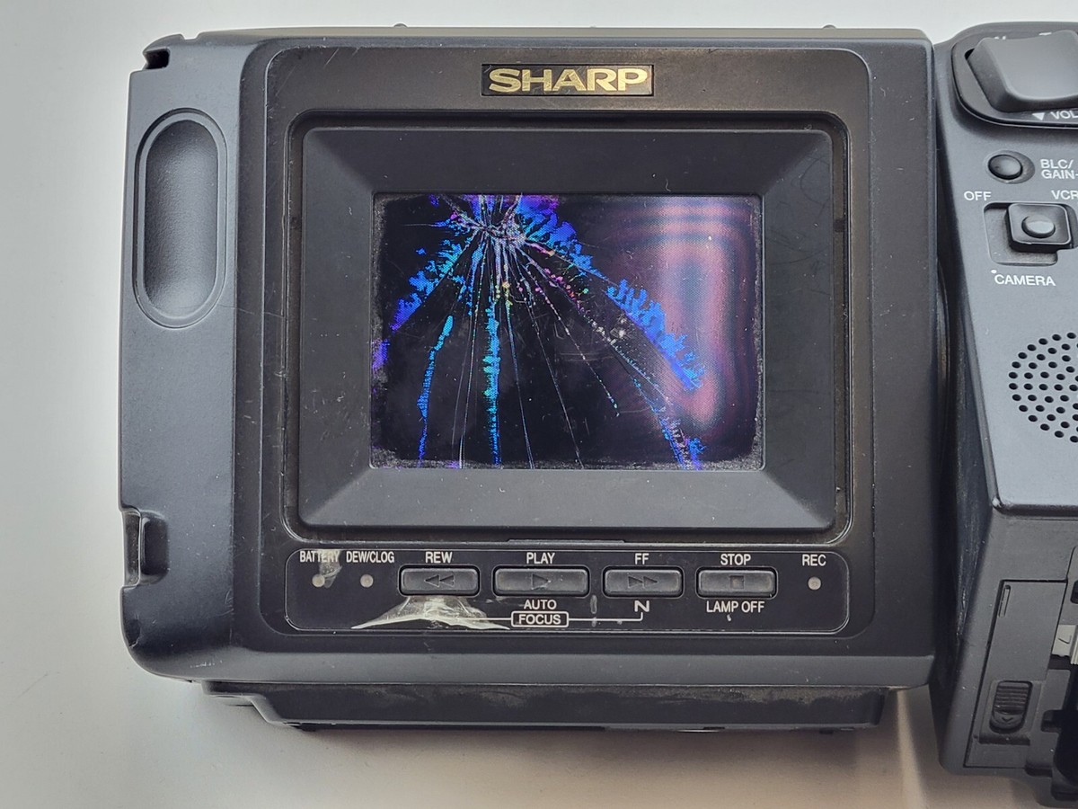 Sharp 8 ViewCam VL-E39 Video8 8mm Hi-Fi Monaural Video Camcorder