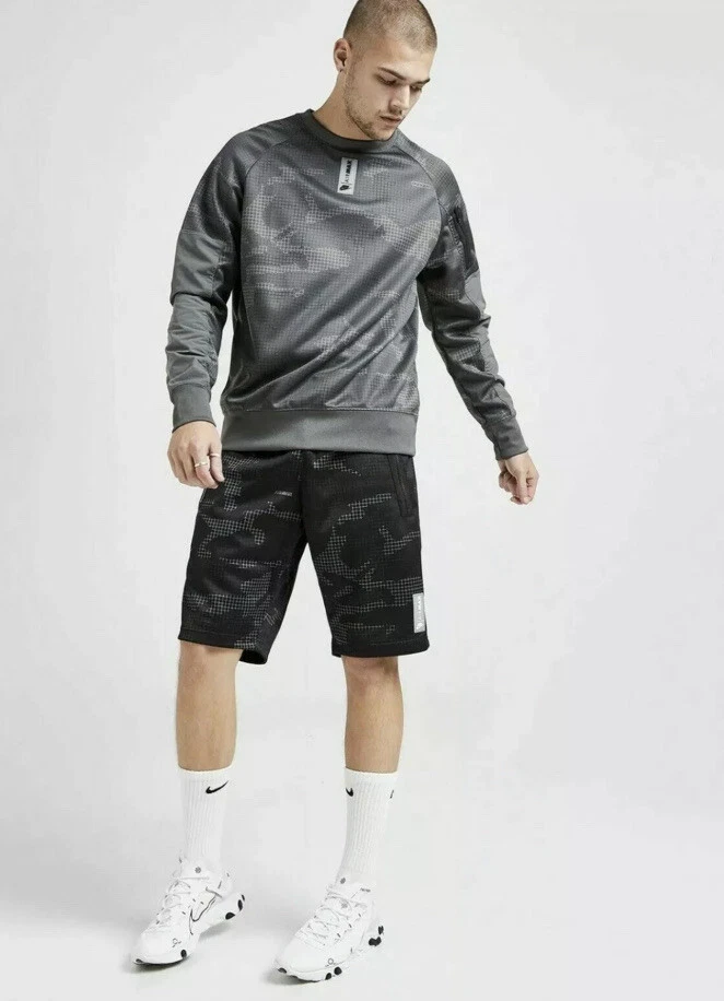 Nike club camo crew best sale sweat