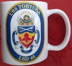 USS TORTUGA MUG, LSD 46 US Navy Dock Landing Ship, United States Navy, Military — photo 8