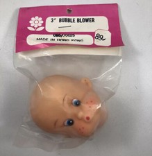 3  BUBBLE BLOWER HEAD FOR DOLL CRAFTING FRANK'S 015-70025 Hong Kong