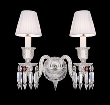 wall sconces 2 Light High Quality 24PB Crysta...