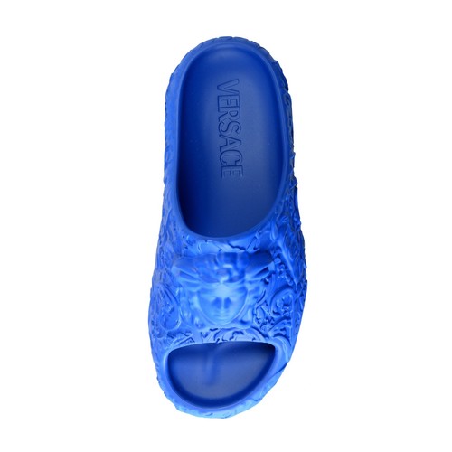 Versace Herren Barock Medusa geprägt Pool Slide Flip Flops Schuhe US 9 IT 42 - Bild 7 von 8