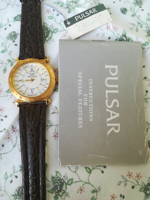 Pulsar World Time - Vintage - NOS