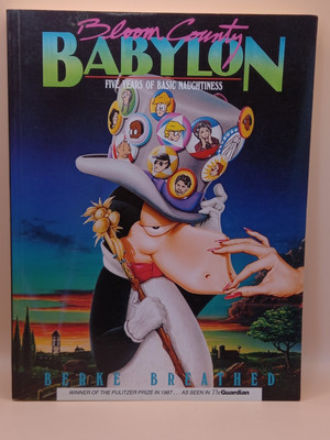 Bloom County Babylon By Berke Breathed 1988 1st UK Edition