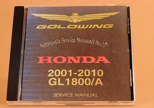2001 2010 Honda Goldwing Gl1800 A Motorcycle Service Manual Maintenance Guide Ebay