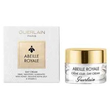 Image of Guerlain Abeille Royale Day Cream Firms Smoothes Illuminates w/ Honey 7ml*5=35ml