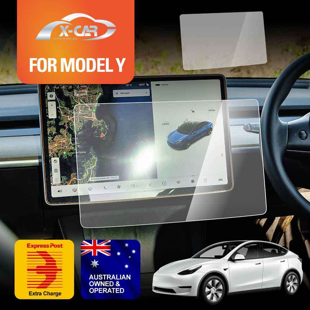 Tesla Model 3 Model Y 15" Tempered Glass Screen Protector Touchscreen HD Clear