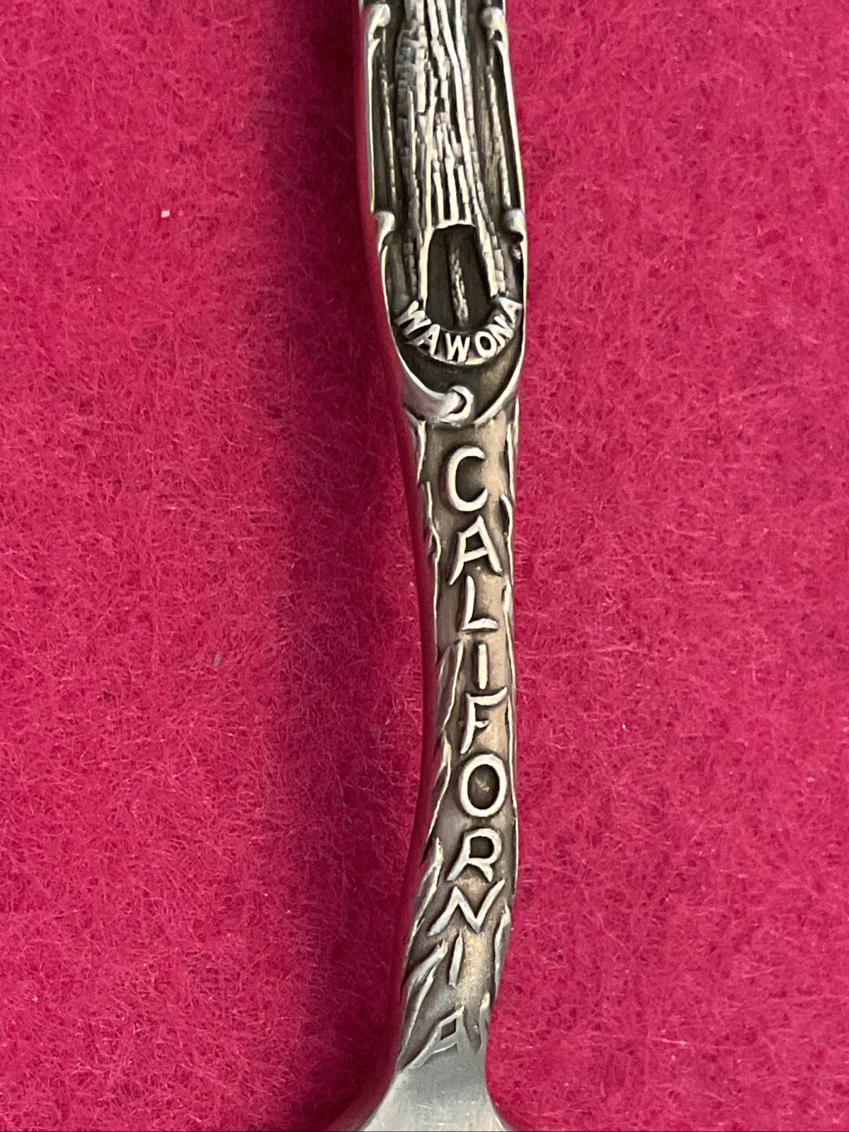 Sterling Souvenir Fork California Capitol Sutters Mill Wawona Cliff House Carmel