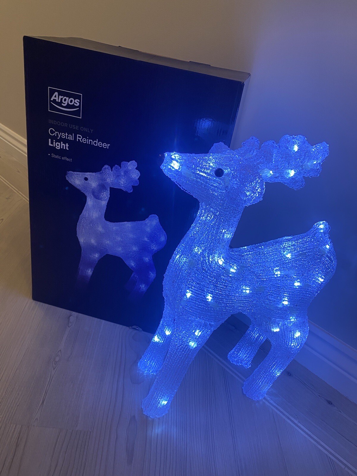 Argos Indoor LED Reindeer eBay