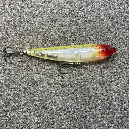 Lucky Craft Sammy 100 Topwater Lure 1/2oz 4" - Ghost Nishiki SM100-260GNSK