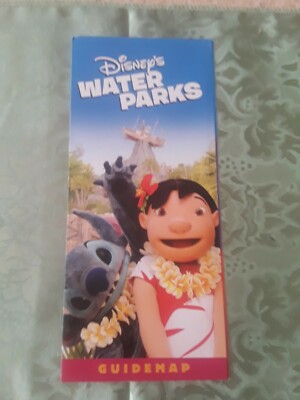Disney World Water Parks Guide Map 2010