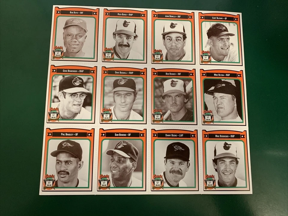 1991 Crown Coca-Cola Baltimore Orioles Series 1 SET BREAK singles, # 1 - 120 - Image 4 of 4