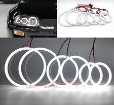 Cotton Led Halo Rings For Toyota Supra 1993-2002 Headlight Angel Eye Lamp Drl Cotton Led Halo Rings For Toyota Supra 1993-2002 Headlight Angel Eye Lamp Drl