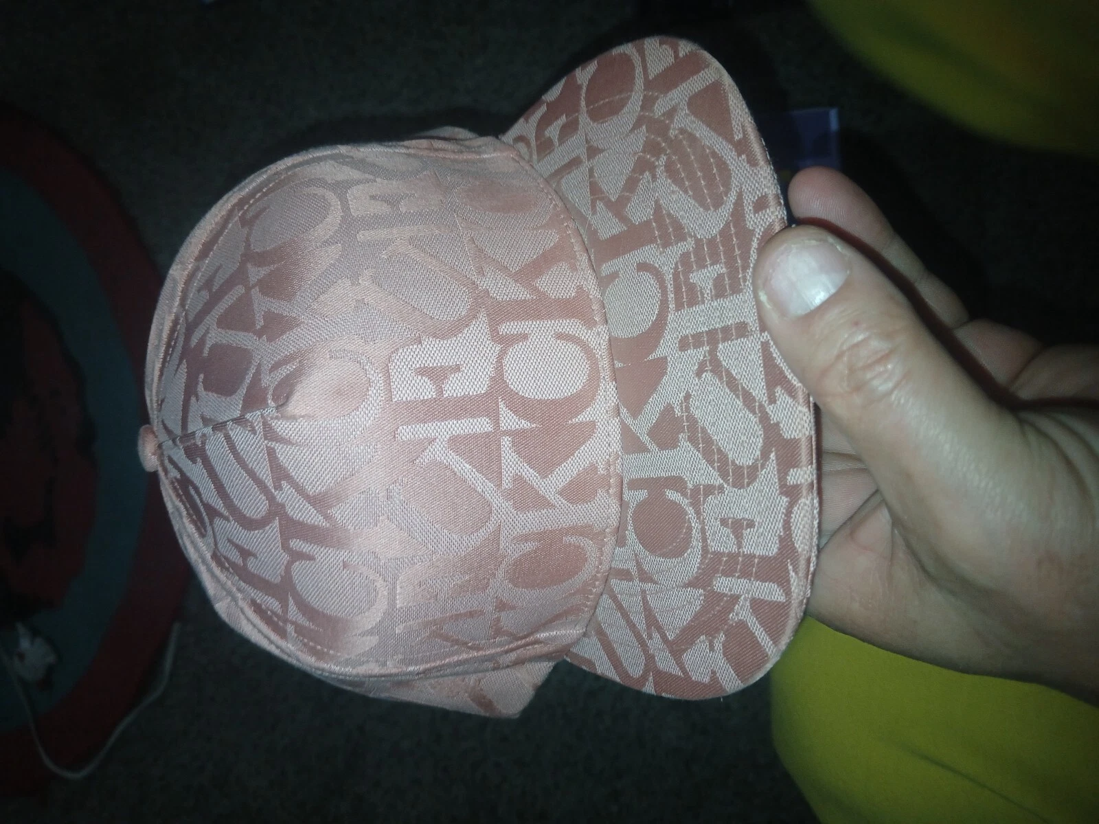 Chapeau tout over supreme fvck