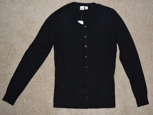 long black lightweight cardigan