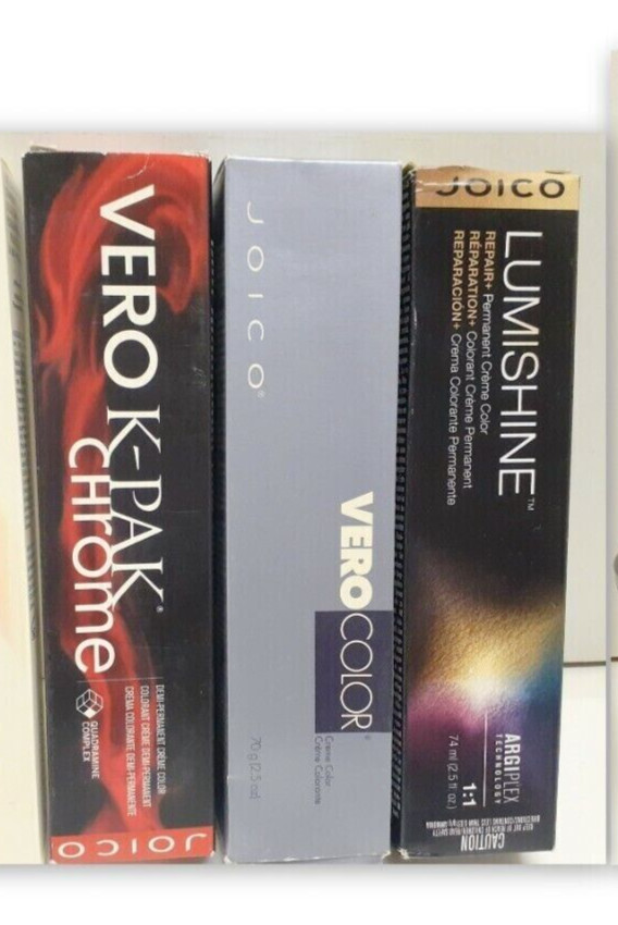 Mixed Lot of 17 Joico Hair Color, Verochrome, K-Pak, Lumishi