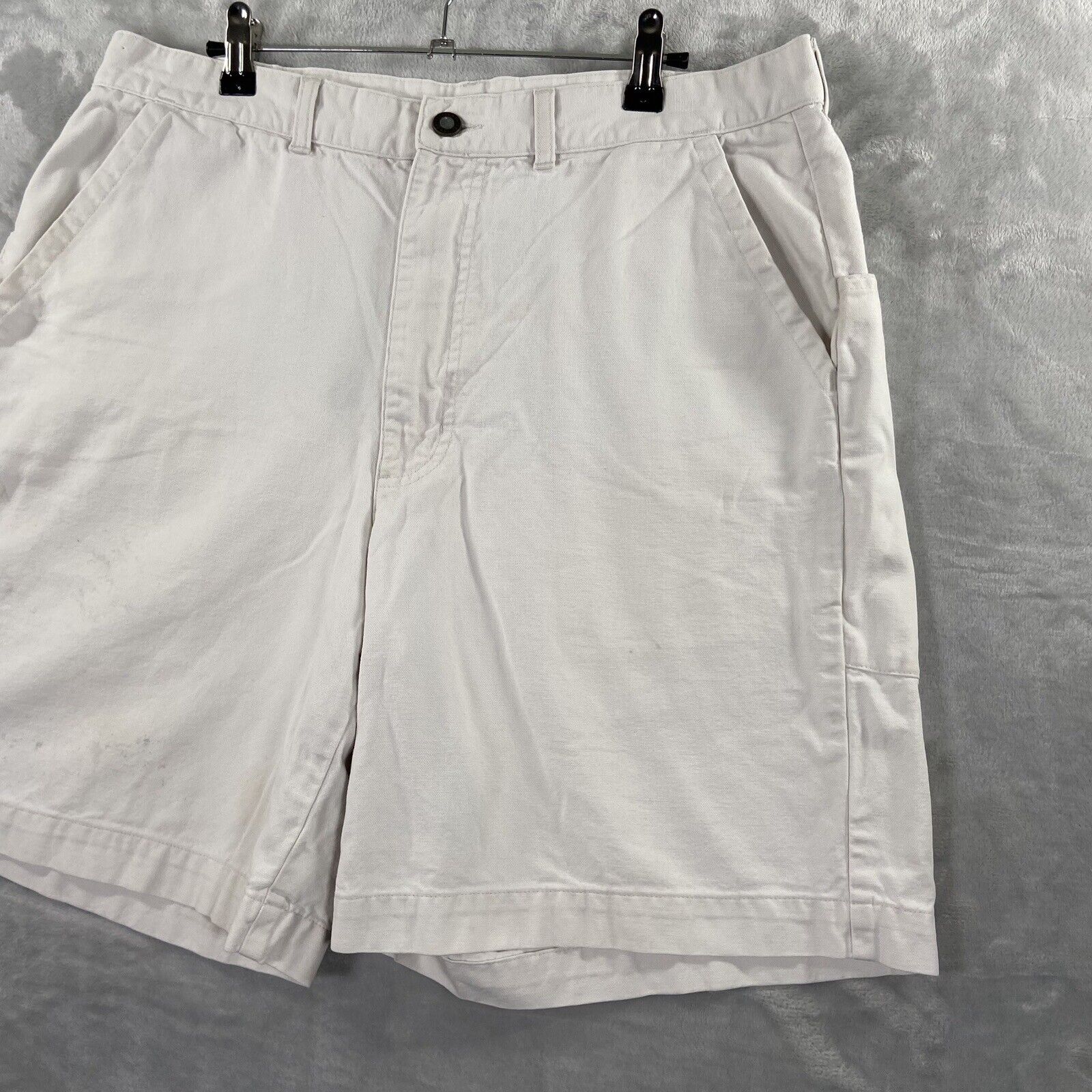 Vintage Patagonia Canvas Shorts men's 34 White Ch… - image 2