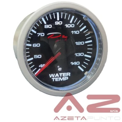 DEPO RACING manometro temperatura acqua auto depo 52mm meccanico illuminato con sensore