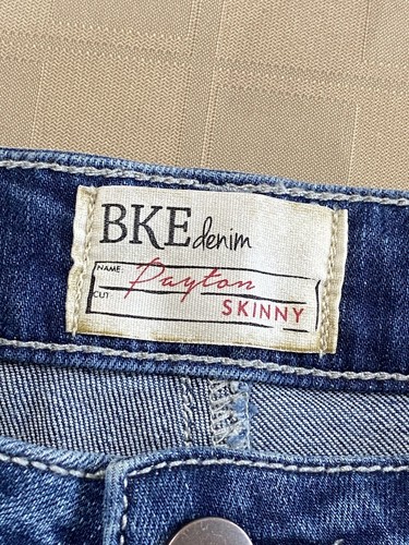 BKE Buckle Payton Skinny Women’s Size 25R (1) X 30 Denim Medium Blue Jeans - Picture 7 of 8