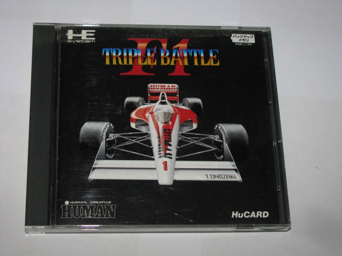 F1 Triple Battle PC Engine HuCard Japan import US Seller | eBay