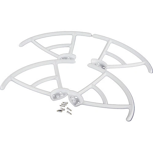 Protezione Eliche Per Drone DJI Tello – 4 Pezzi, In Plastica Nera, Leggere (13g)
