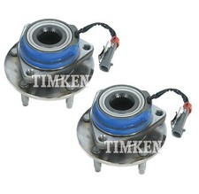 Pair Set 2 Rear Timken Wheel Bearing & Hub Kit for Cady XLR Chevy Corvette RWD