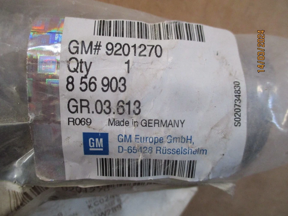 Opel Corsa B D E Astra J Adam Schelle Auspuffschelle Rohr 145x49,5/45 NEU orig. - Bild 3 von 4
