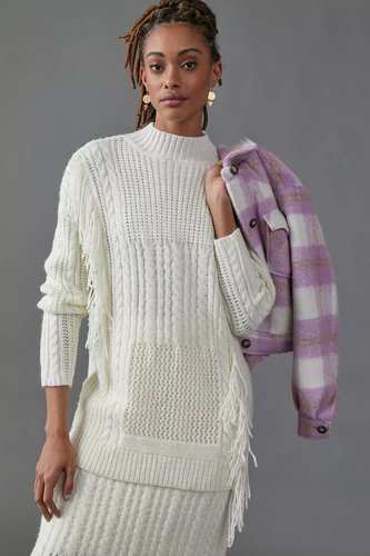 NWT Anthropologie Line and Dot Ivory 
