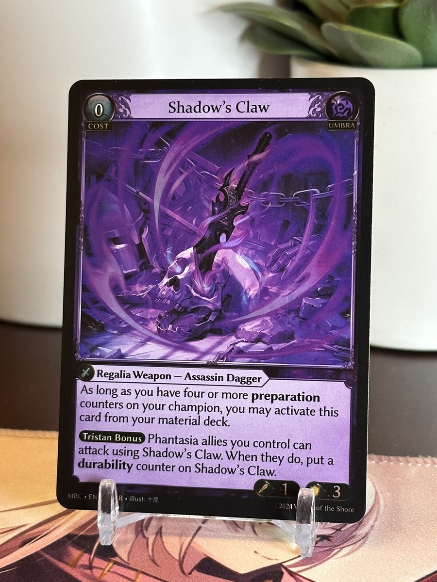 その他 Grand Archive tcg Shadows Claw alther UR Grand Archive TCG Shadow's Claw EN-034 Ultra Rare Foil NM