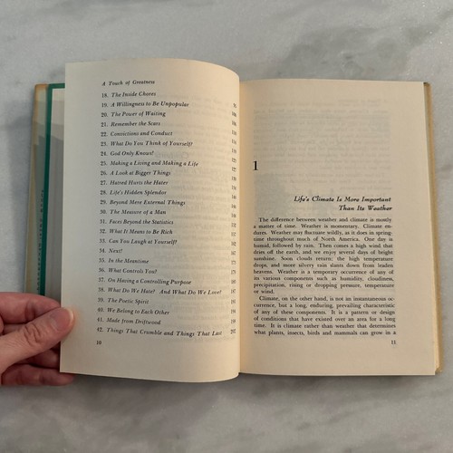 A Touch of Greatness by Harold E. Kohn (1965, Hardcover) - Picture 15 of 20